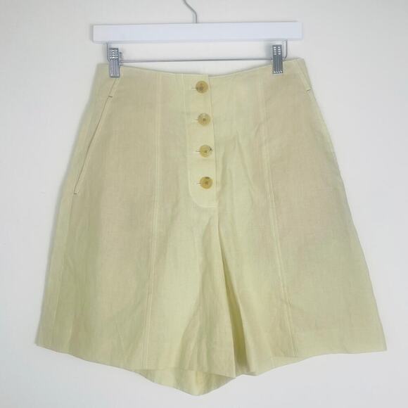 Paul Smith women’s high-waist linen shorts size 8 - Picture 3 of 8